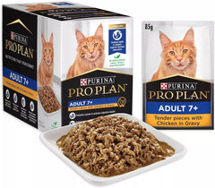 Pro Plan Senior 7+ Cat Chicken 12x85g **