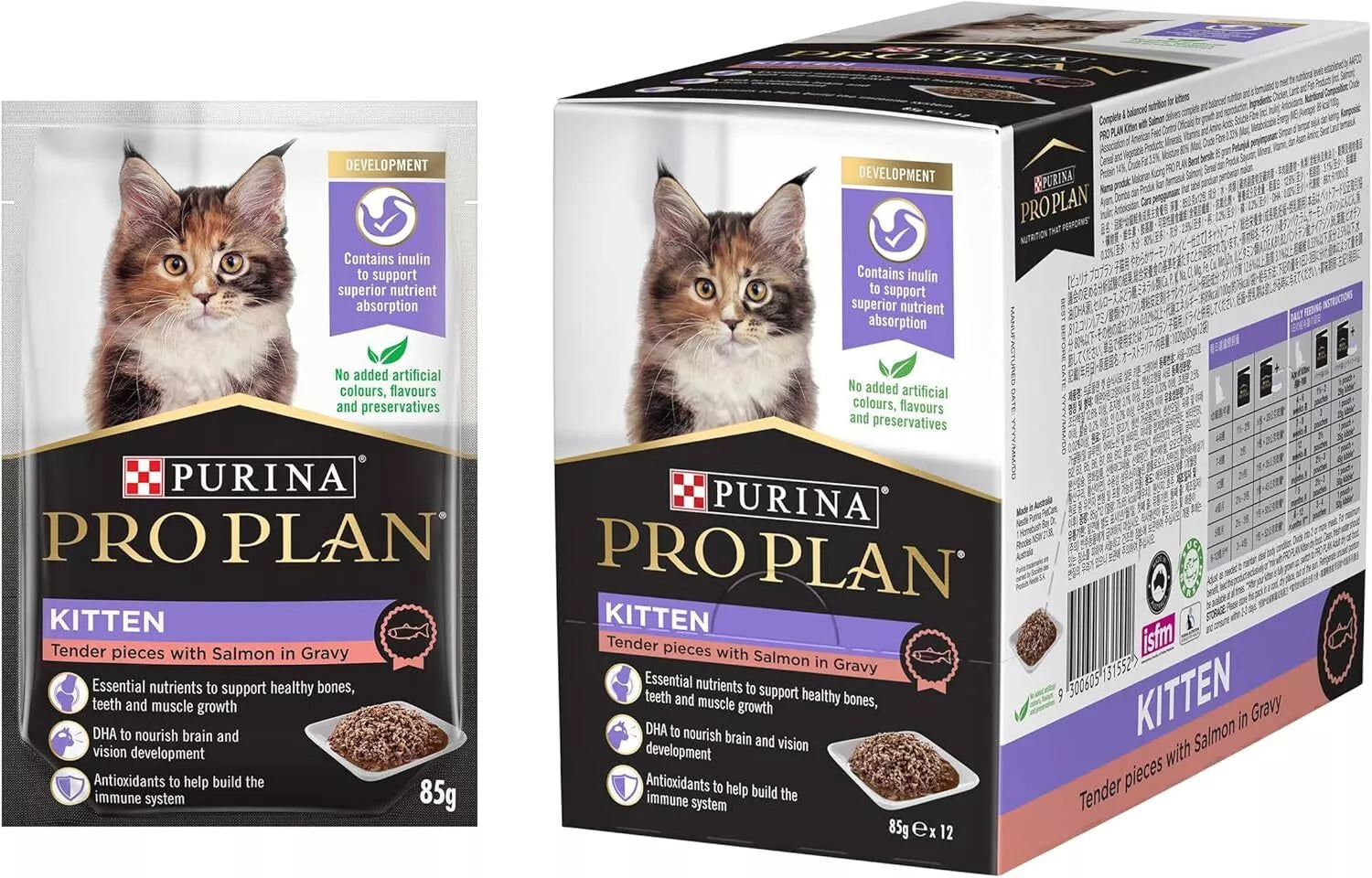 Pro Plan Kitten Salmon 12x85g **