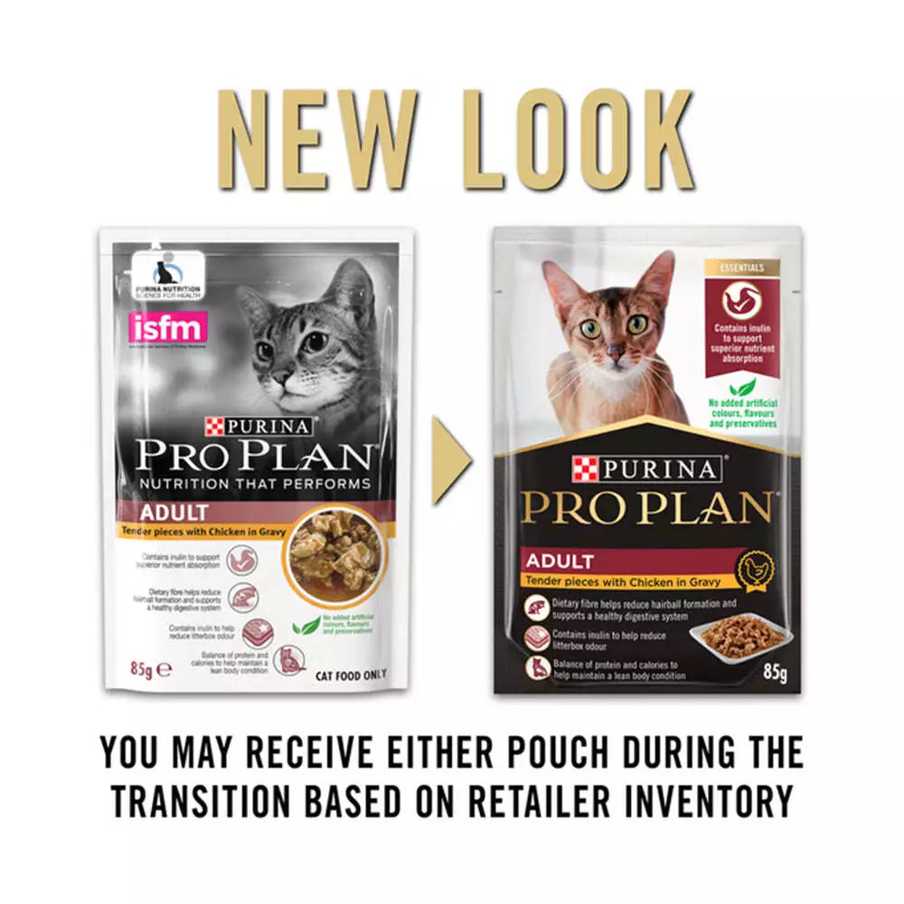 Pro Plan Adult Cat Chicken 12x85g **