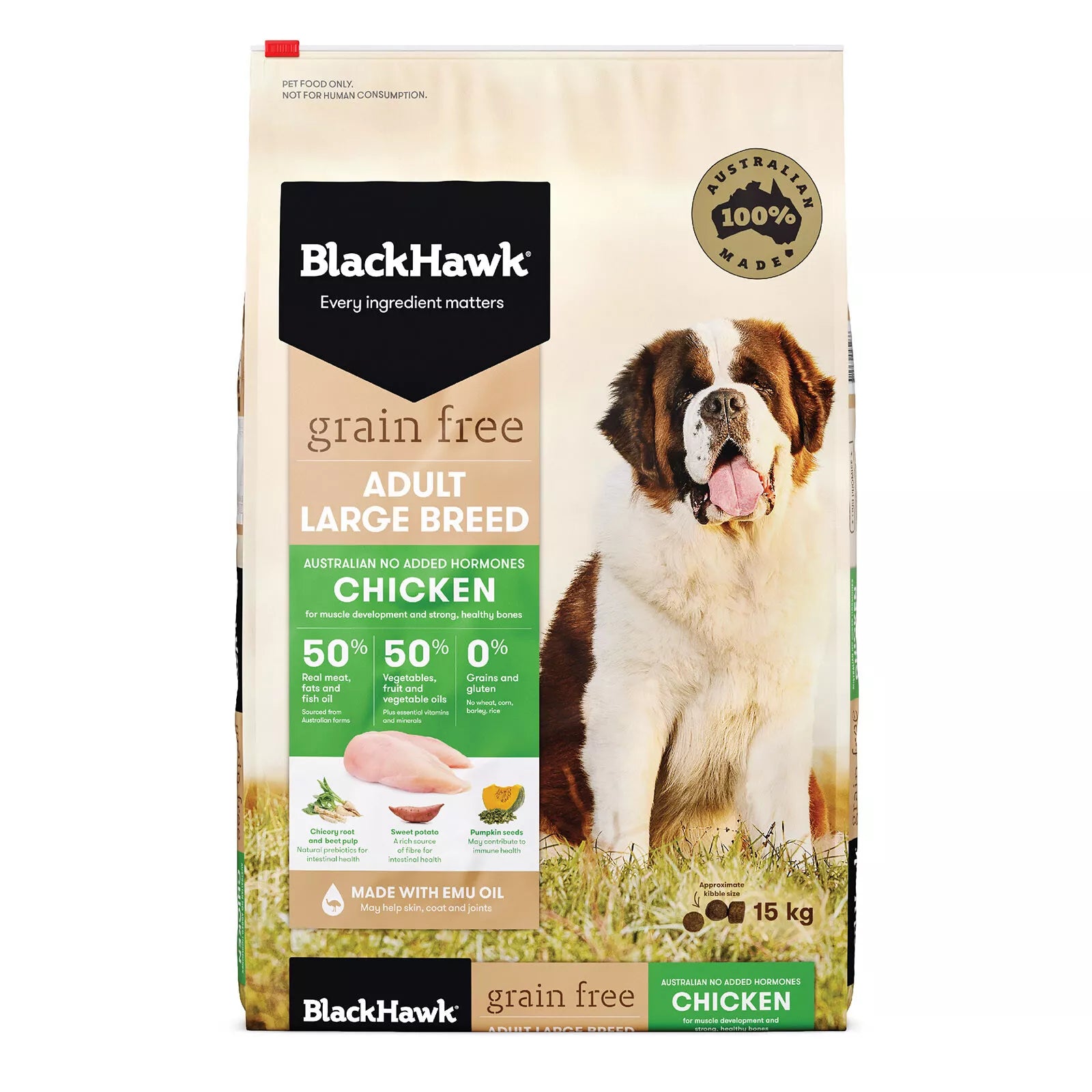 Blackhawk Grain Free Large Breed 15kg **