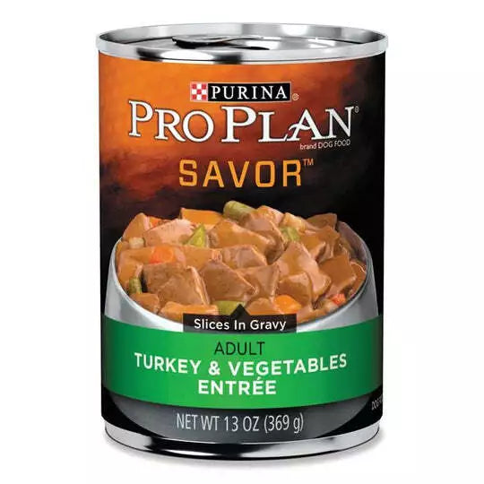 Pro Plan Adt Trky Veg Entree 368gx12 *