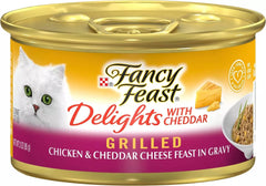 Nes F/Feast Cheddar Delight Gr 24x85gm**