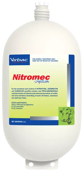 Virbac Nitromec Injection 3 x 1lt ##