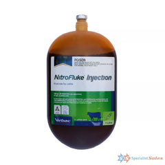 Virbac Nitrofluke Injection 3 x 1lt ##