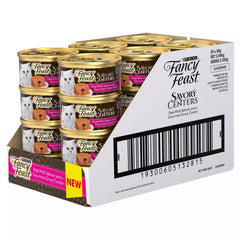 Nes F/Feast Savry Cnter Smn Pate 24x85g*