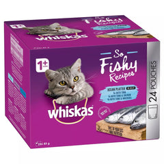 Whiskas Singles Pouch So Fishy 24x85gm *