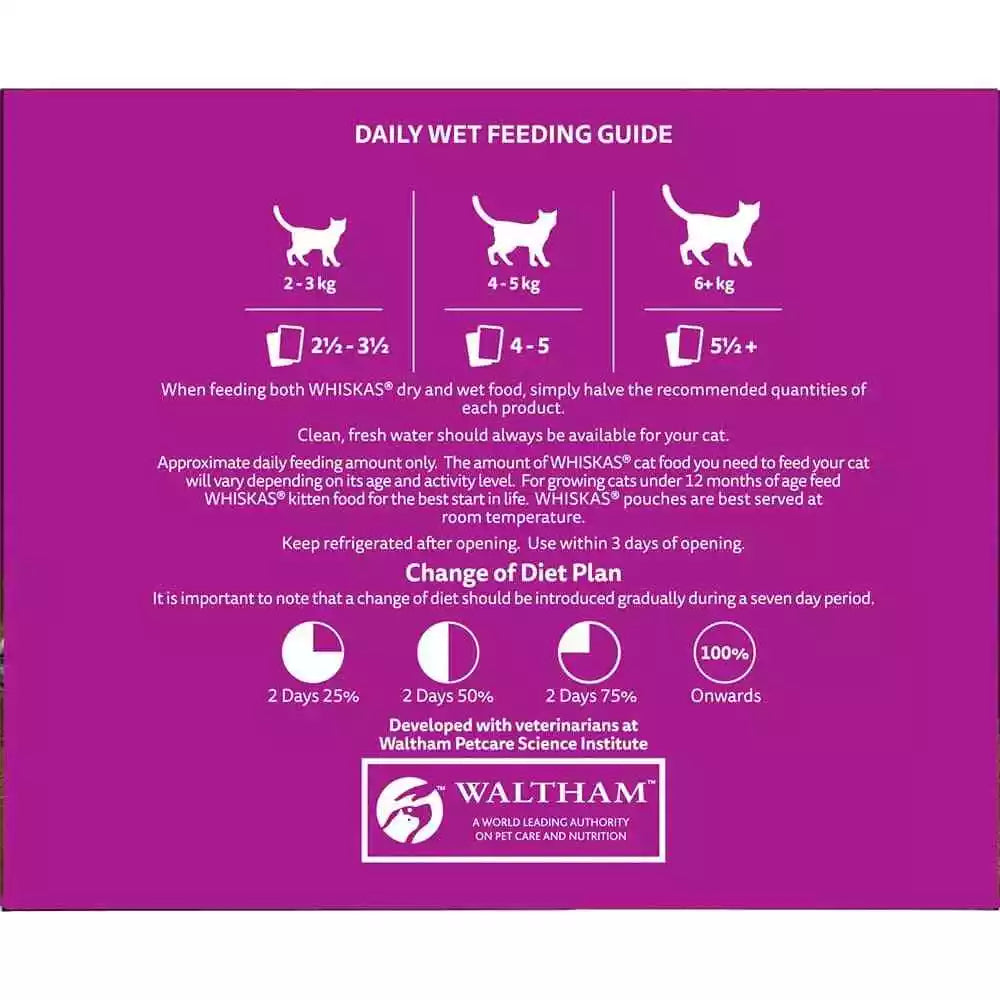 Whiskas Singles Pouch So Fishy 24x85gm *