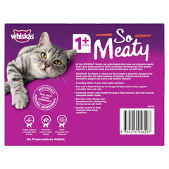 Whiskas Singles Pouch So Meaty 24x85gm *