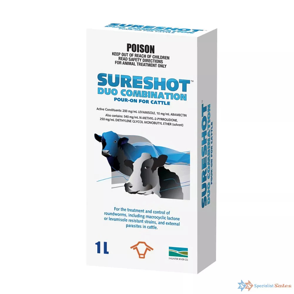 HRC Sureshot Duo PO for Cattle 1lt **