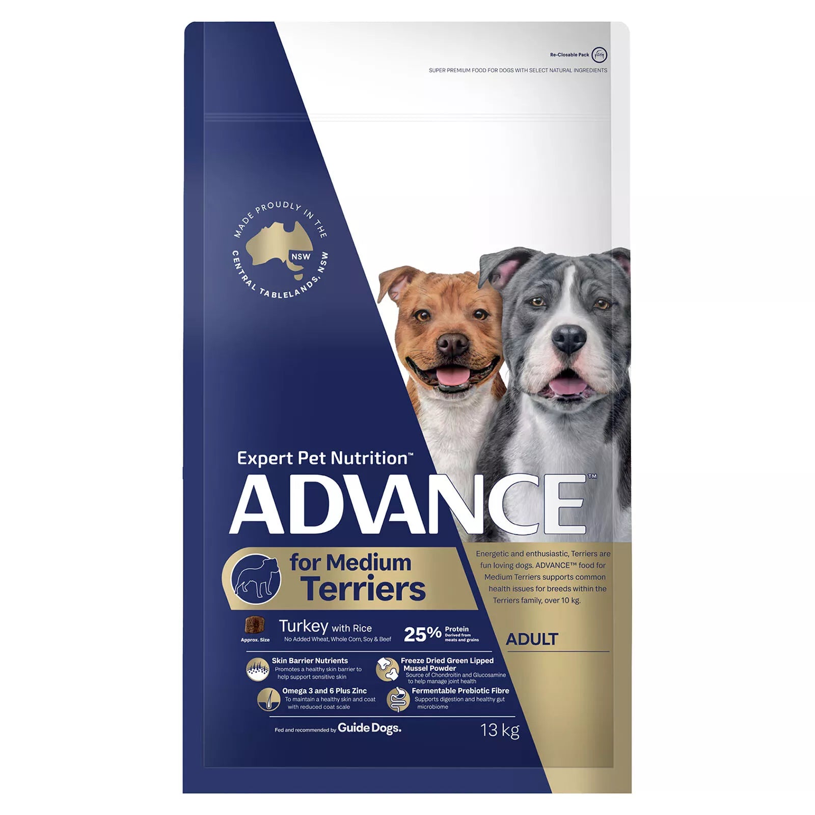 Adv Dog Adt Med Brd Terrier 13kg **