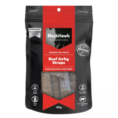 Blackhawk Dog Treats Beef Straps 100g*