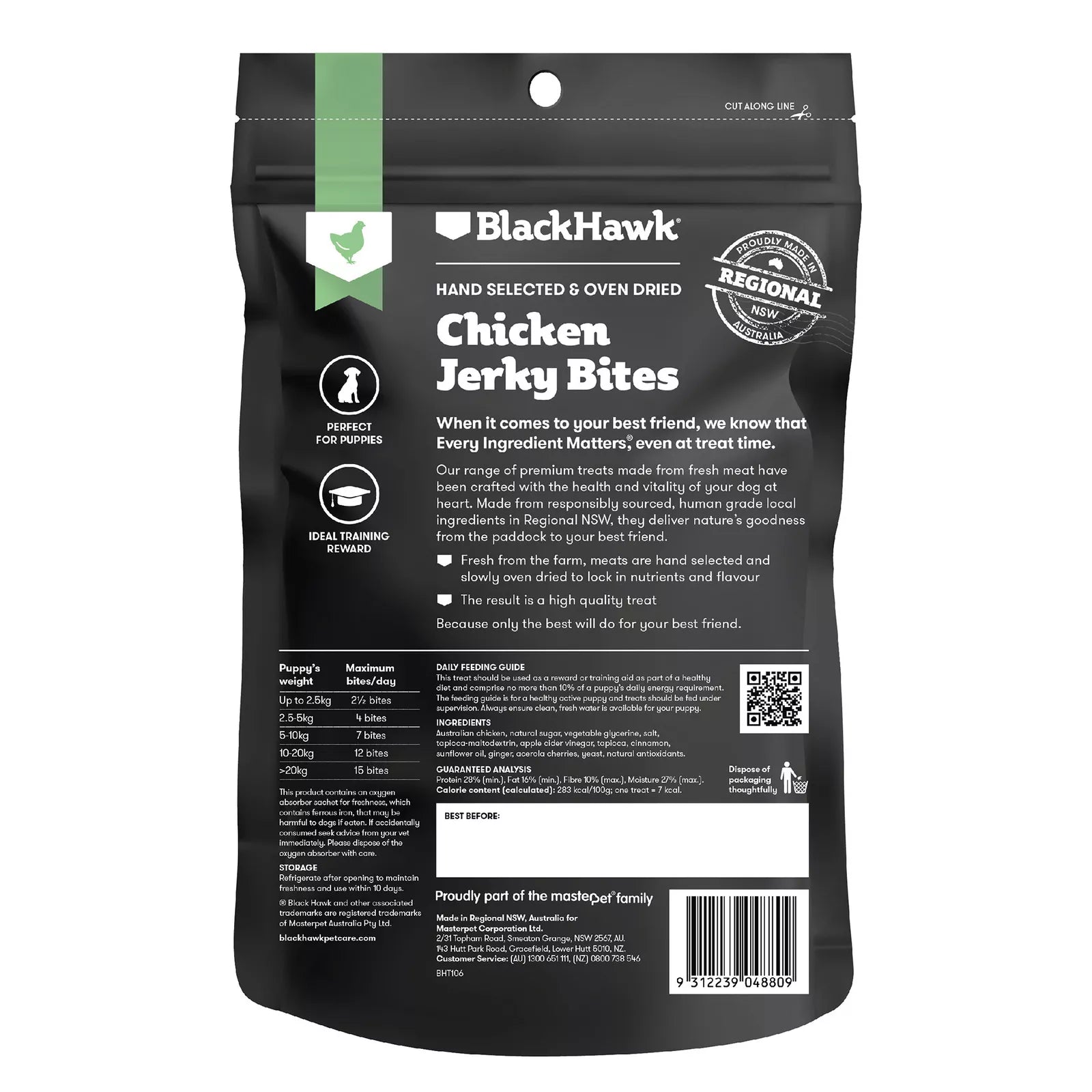 Blackhawk Puppy Treats Ckn Sticks 100g*