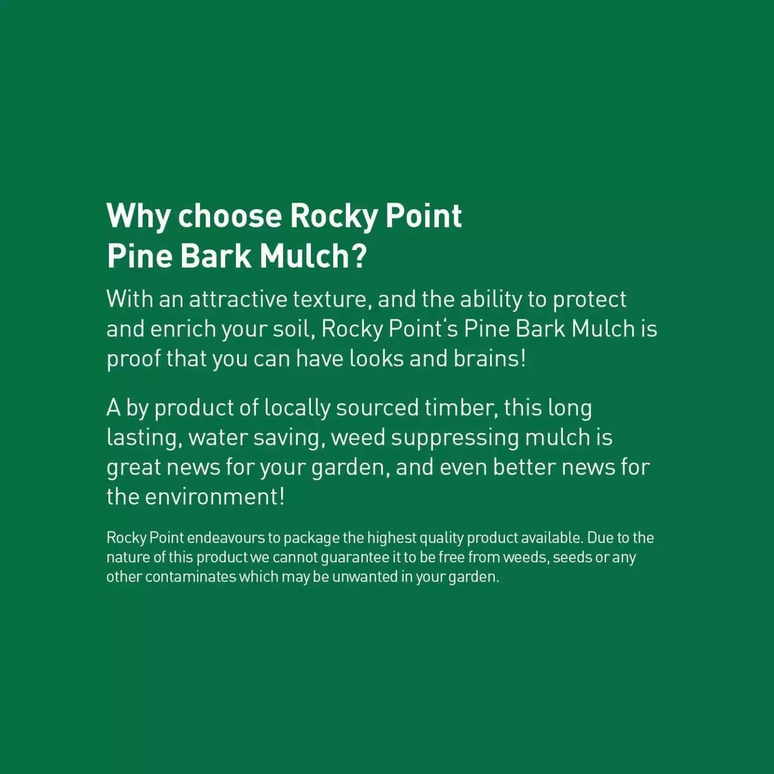 Rocky Point Pine Bark 50lt (Syd/Tam)*