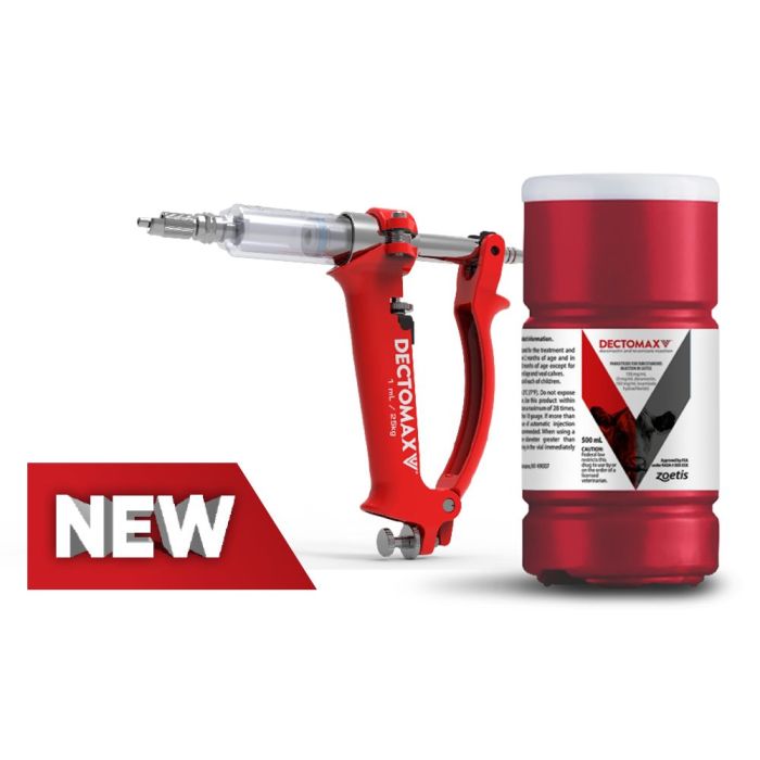 Zoetis Dectomax V 10ml Metal Injector **