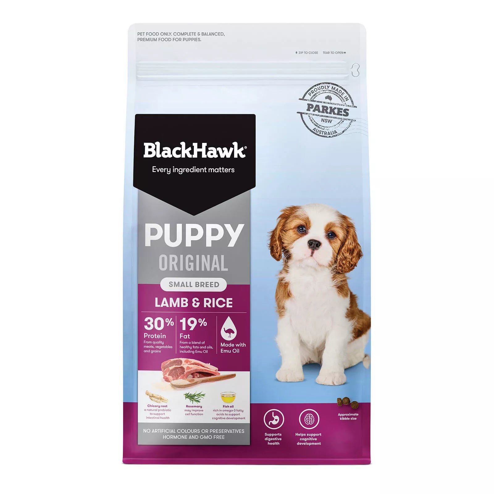 Blackhawk Puppy Sml Lamb/Rice 10kg *