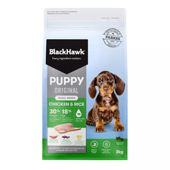 Blackhawk Puppy Sml Chicken/Rice 3kg *