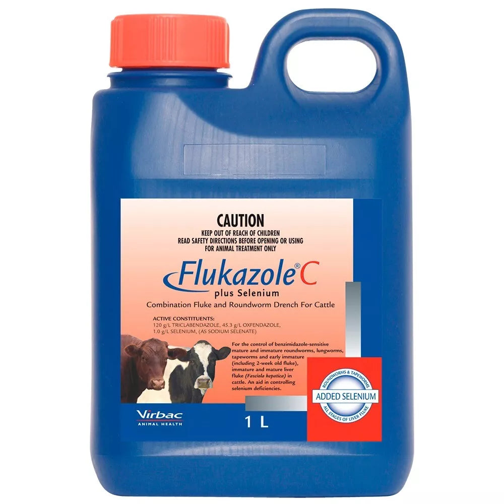 Virbac Flukazole C + Selenium 1ltr **