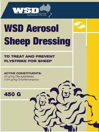 WSD Aerosol Sheep Dressing 450gm **