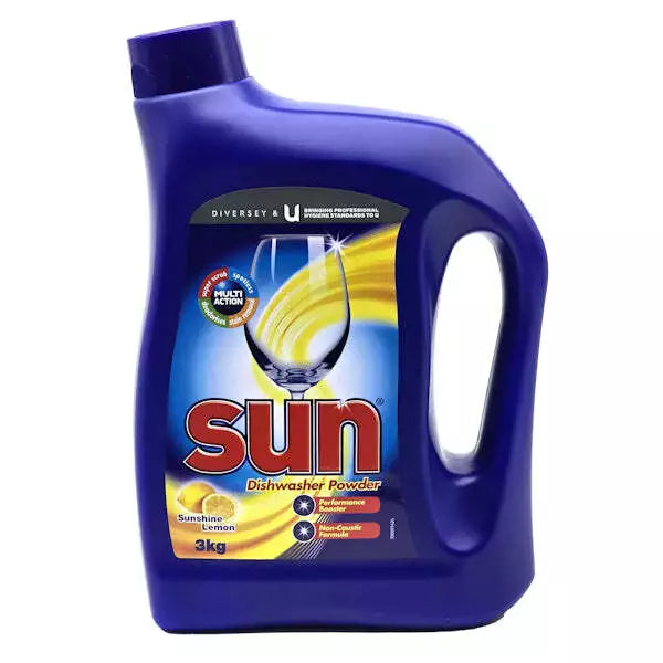 Diversey Sun Dishwashing Pdr Lemon 3kg**