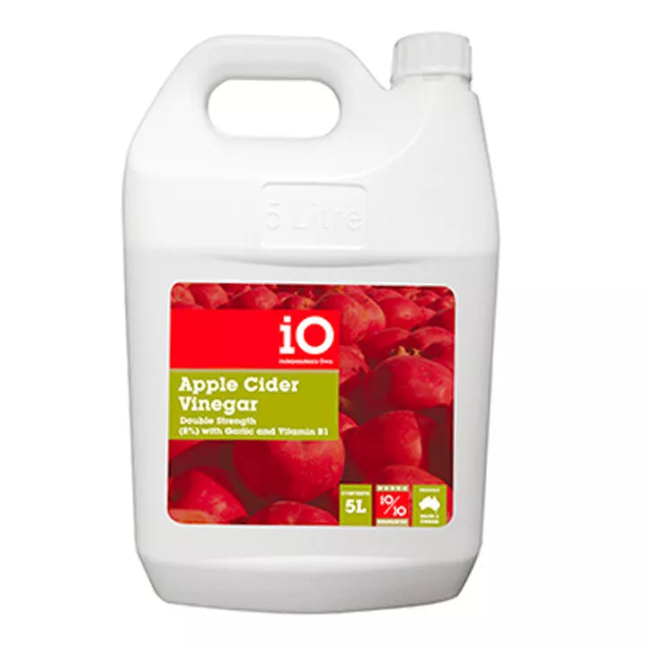 iO Cider Vinegar 8% Garlic B1 5ltr **@@