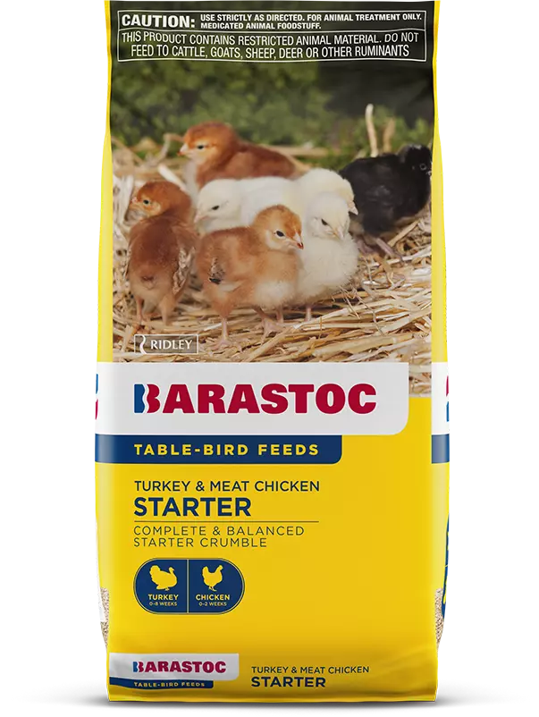 Barastoc Trky & Ckn Starter 20kg (DAR) *