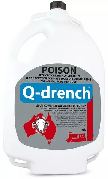 Jurox Q-Drench 5ltr **@@