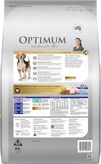 Optimum Dog Health Wght Ckn & Veg 13kg**