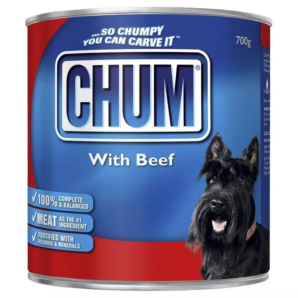 Mars Chum Cans Beef 12x700gms **