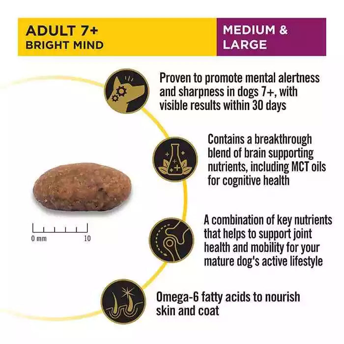 Pro Plan Adt 7+ Bright Mind Ckn 12kg *