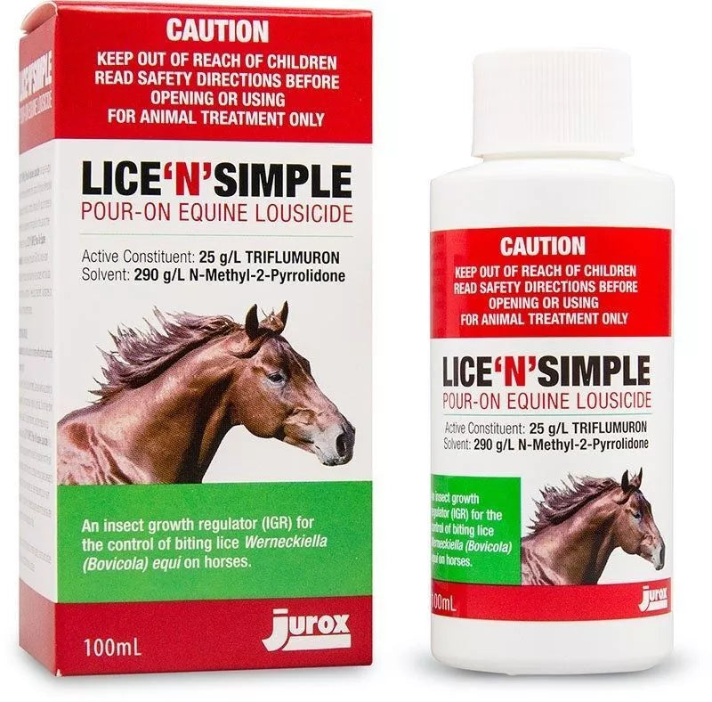 Jurox Lice 'N' Simple 100ml *@