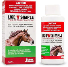 Jurox Lice 'N' Simple 100ml *@