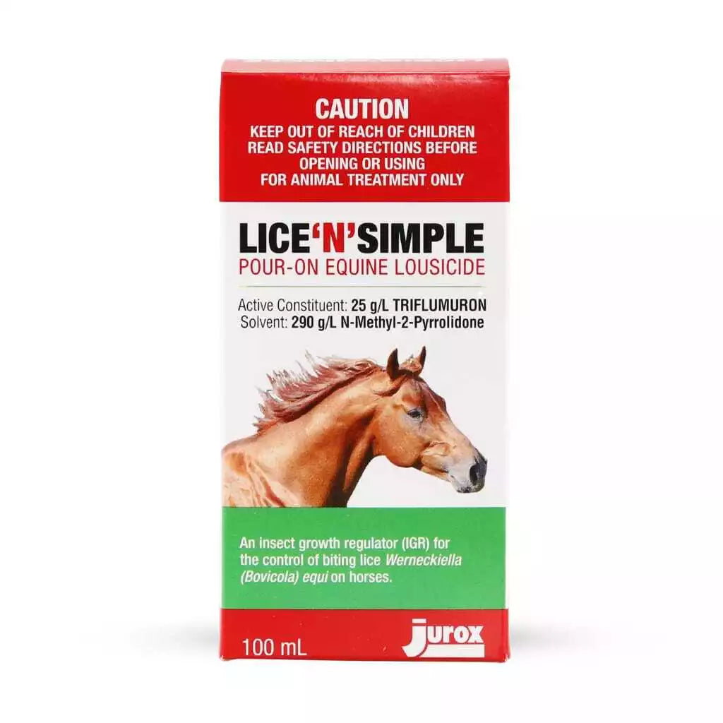 Jurox Lice 'N' Simple 100ml *@