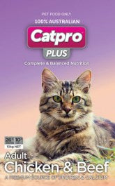 Hypro Catpro Plus Ckn Beef 10kg **