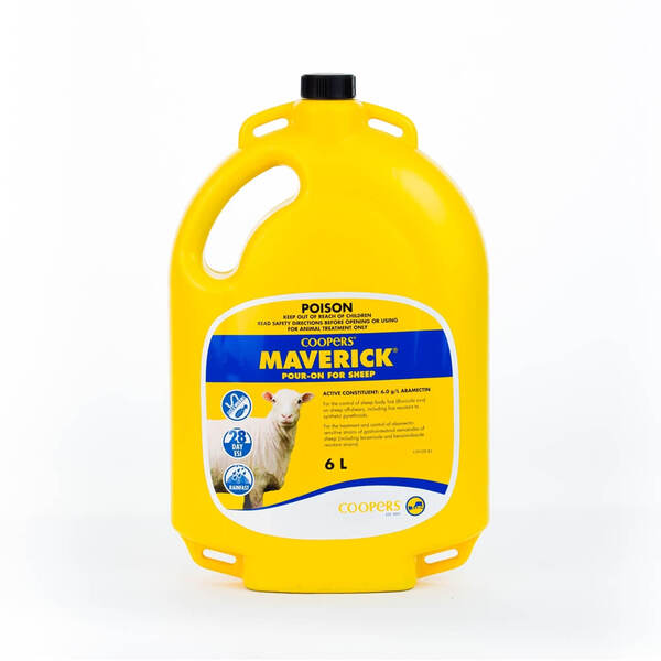 Intervet Maverick Pour On Sheep 6ltrs **