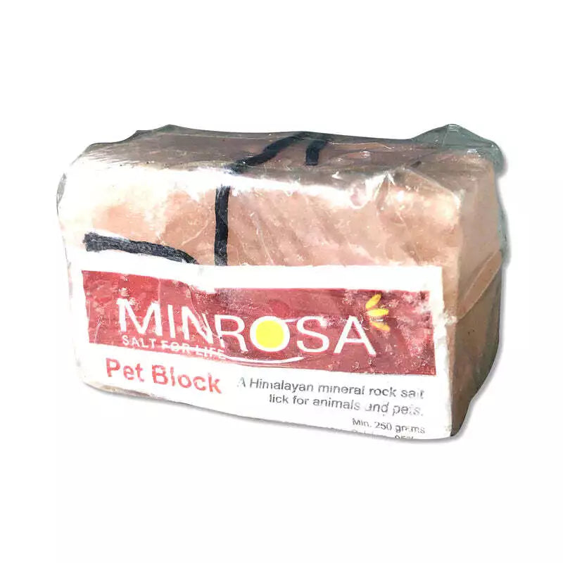 Minrosa Salt Sml Pet Block 200gm PB009 *