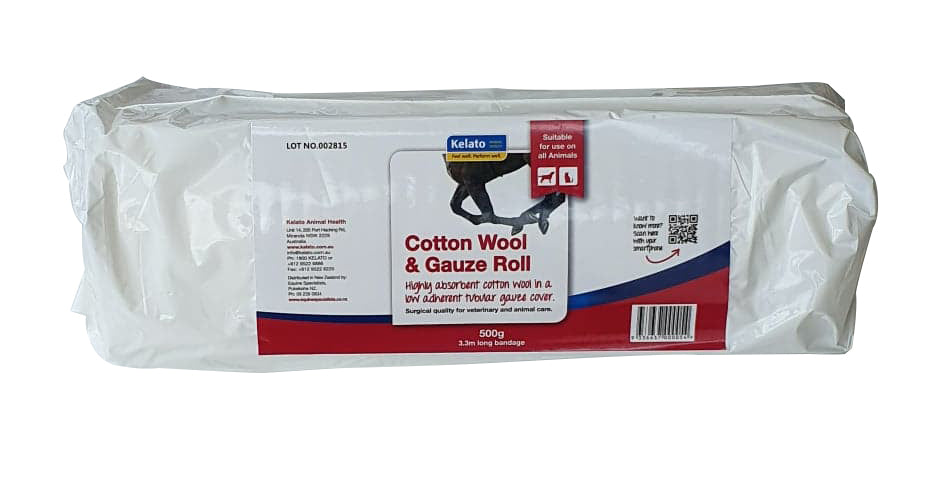 Kelato Cotton Wool & Gauze 500g **