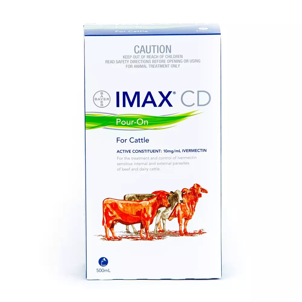 Bayer Imax CD Pour-On Cattle 500ml ##