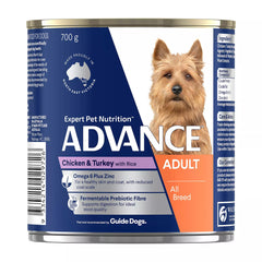 Adv Dog All Brd Adt Ckn Tky&R 12x700g **