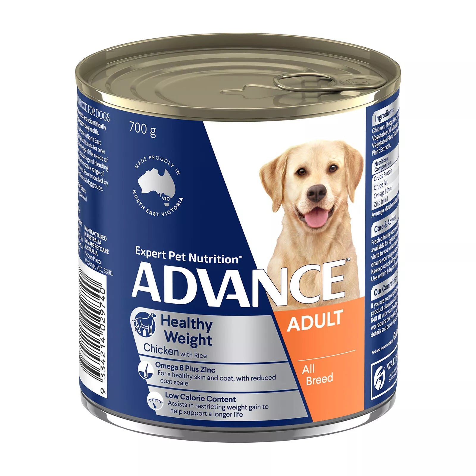 Adv Dog All Brd Adt Wght Ctrl 12x700g **