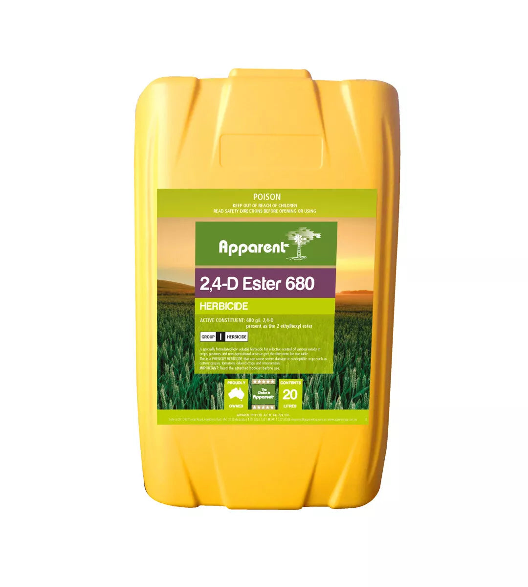 Apparent 24D Ester 680 20ltrs **
