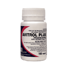 Avitrol Plus Wormer Tabs 100pk