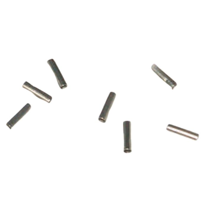 BIRDWIRE CRIMPS NICKEL PLATED (PK100)