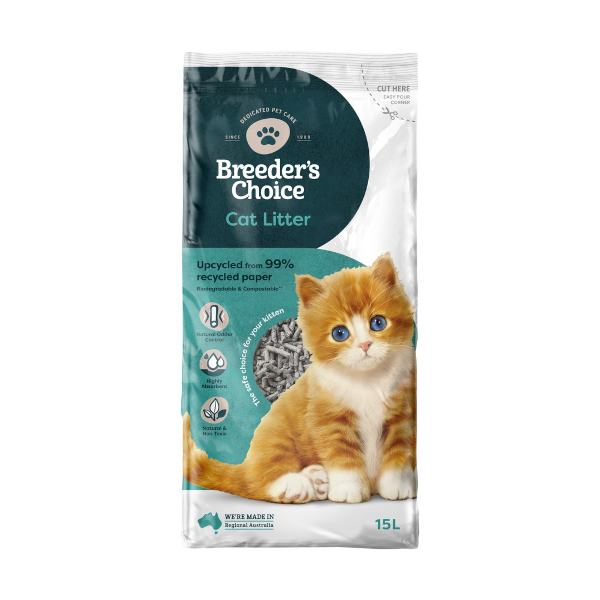 Breeders Choice Cat Litter 15L