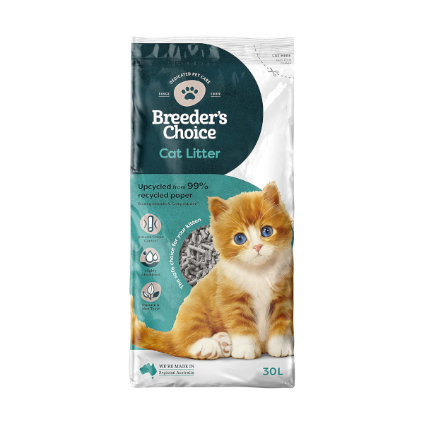 Breeders Choice Cat Litter 30L