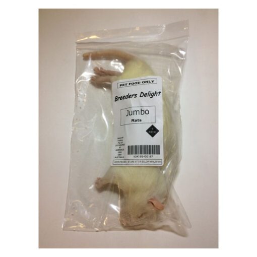 Breeders Delight Frozen Rats - Jumbo 1pk