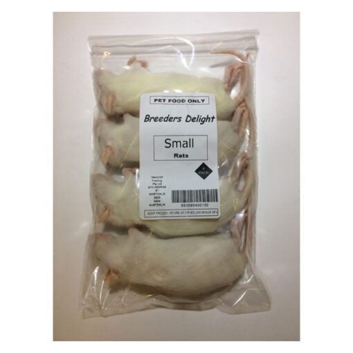 Breeders Delight Frozen Rats - Small 5pk