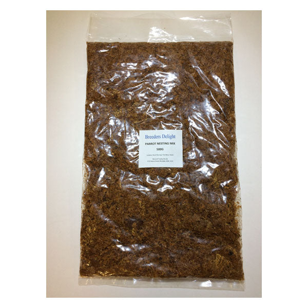 Breeders Delight Parrot Nesting Mix 500g