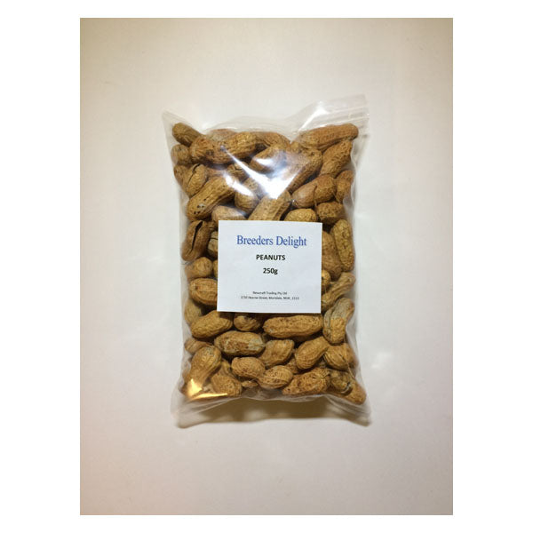 Breeders Delight Peanuts 250g (in shell)