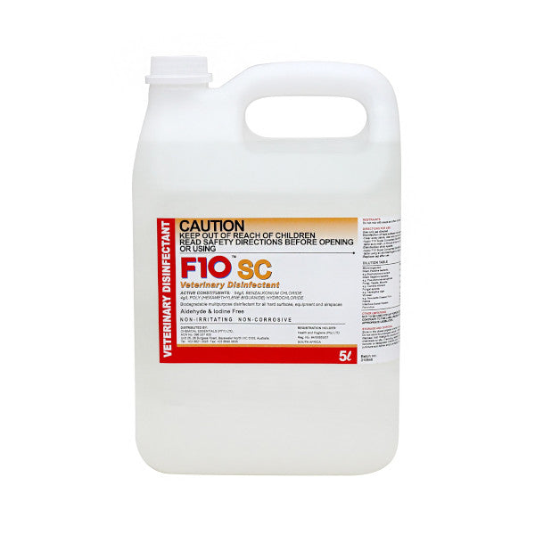 F10SC Vet Disinfectant 5L