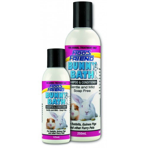 Fidos Bunny Bath Shampoo and Conditioner 125ml